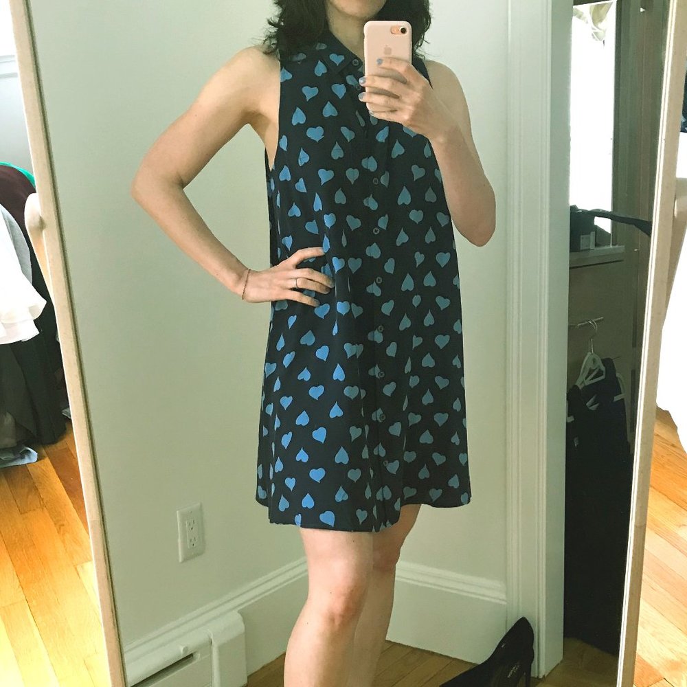 Equipment - 100% Silk Colored Dress - Small